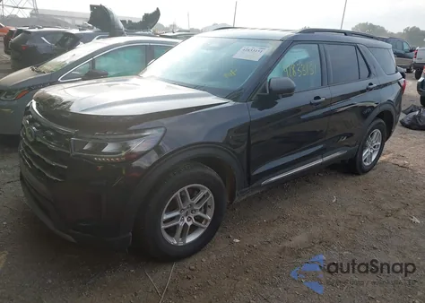 2025 Ford Explorer Active z USA, uszkodzony, nr VIN 1FMUK8DHXSGA21017